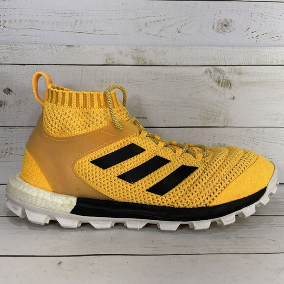 Gosha Rubchiniskiy X Adidas Copa Mid Primeknit Boost Gold Yellow Mens Size 9 - Picture 1 of 10